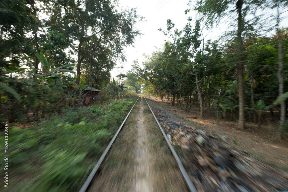 Riding the Bamboo Train in Battambang, Cambodia Riding the Bamboo Train in Battambang, Cambodia
