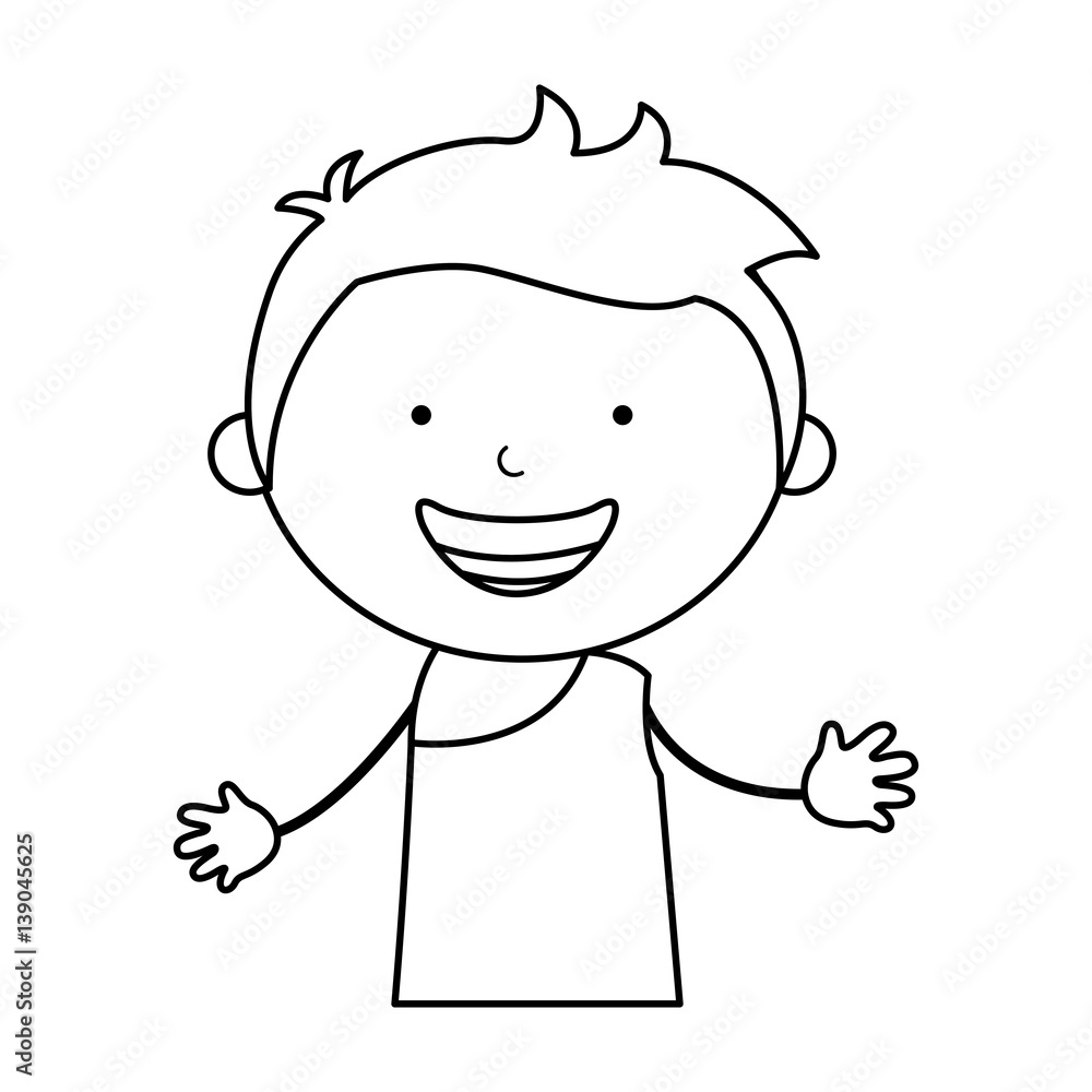 indian cute boy character vector illustration design indian cute boy character vector illustration design