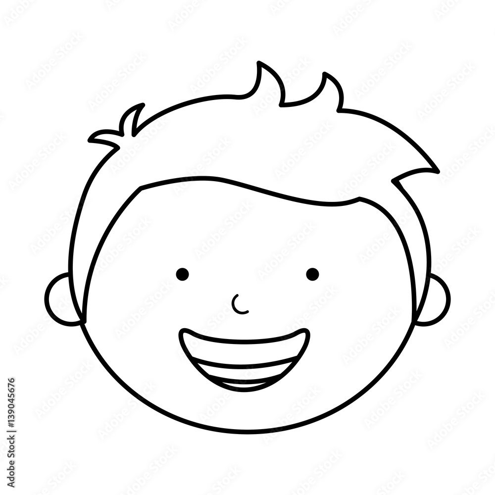 cute little boy character vector illustration design cute little boy character vector illustration design