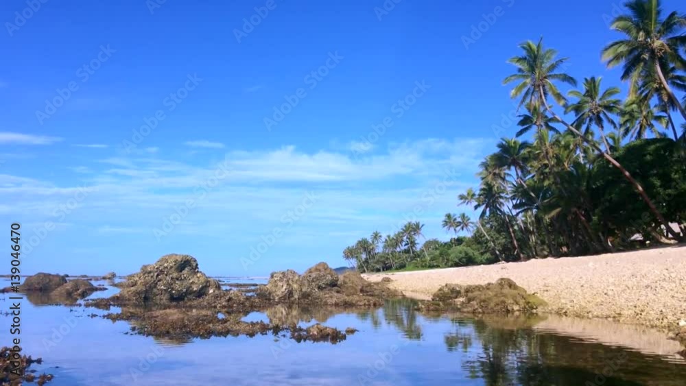 FJ 195 Landscape of a beach in the Coral Coast Fiji FJ 195 Landscape of a beach in the Coral Coast Fiji