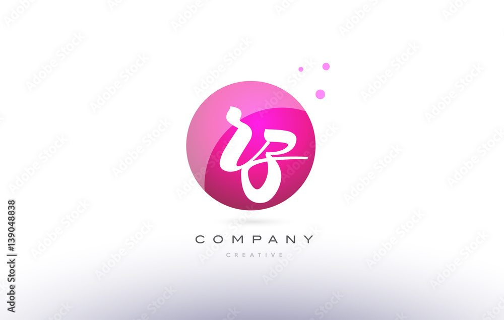 rz r z sphere pink 3d hand written alphabet letter logo rz r z sphere pink 3d hand written alphabet letter logo