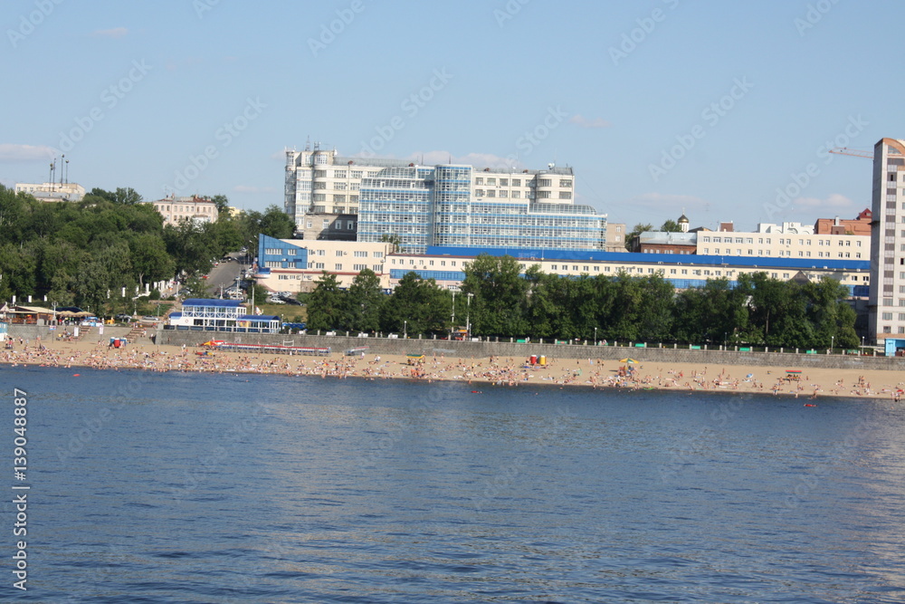 Obraz premium Volga river