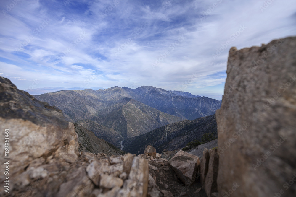 San Gabriel Mountains - Atop Mount Baden-Powell on the Pacific Crest Trail.