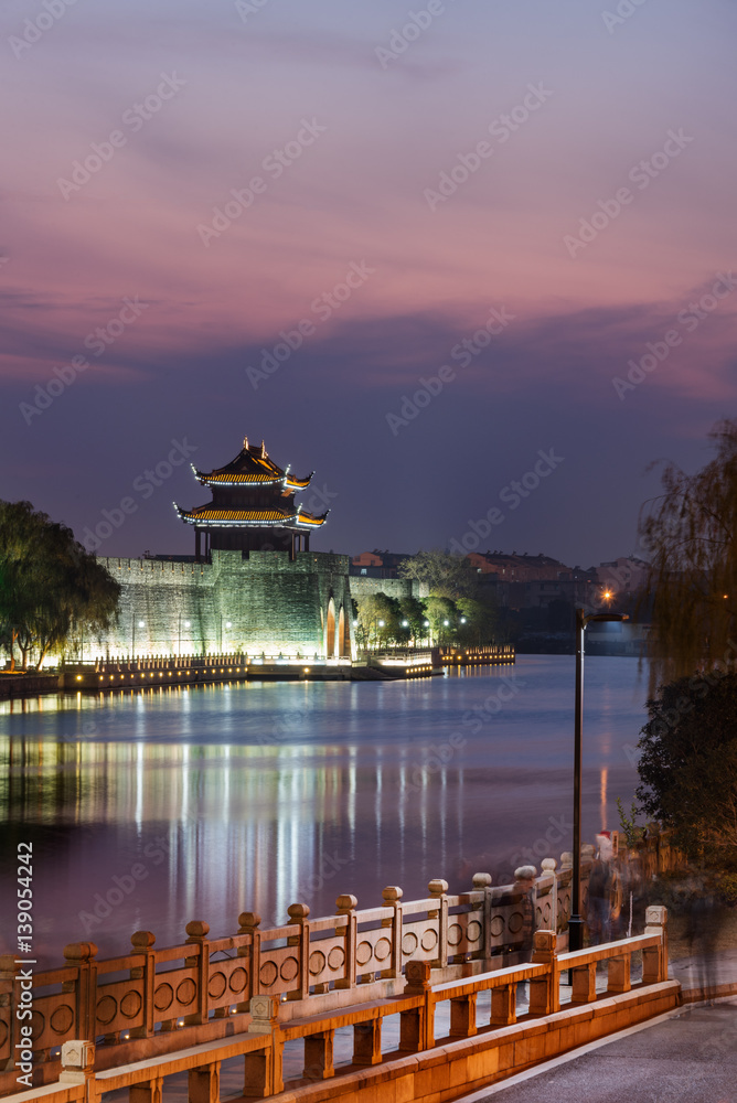 Fototapeta premium urban skyline and modern buildings,cityscape of China.
