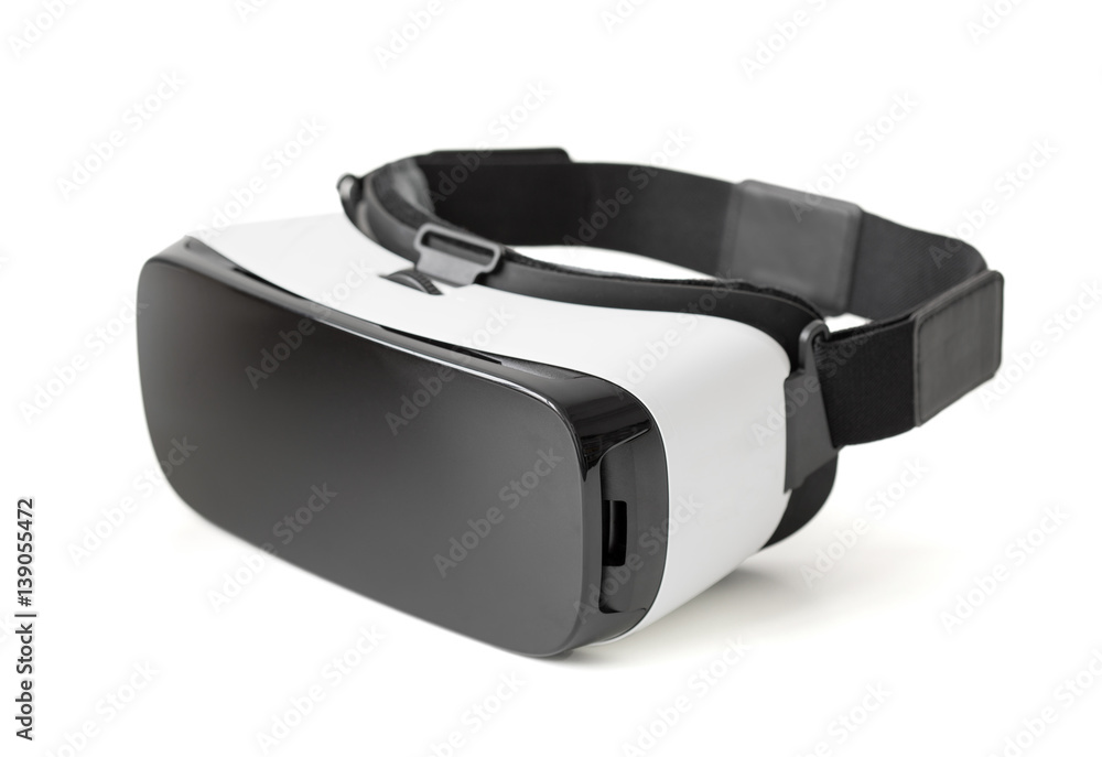 Virtual reality glasseds on white background Virtual reality glasseds on white background
