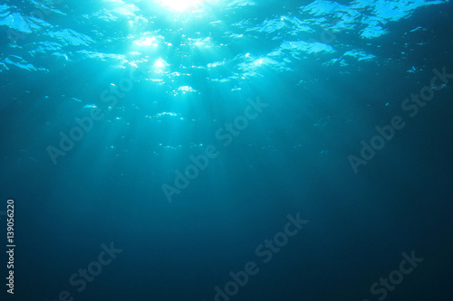 Fototapeta Naklejka Na Ścianę i Meble -  Underwater ocean background