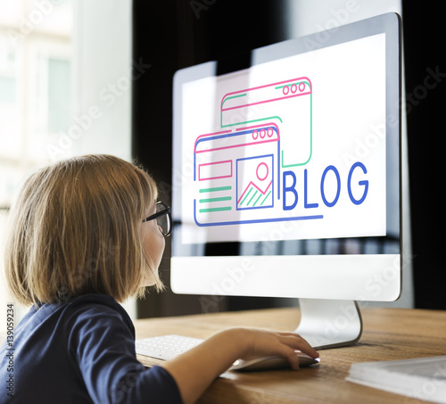 Blog is an online sharing content.