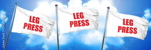 leg press, 3D rendering, triple flags photo