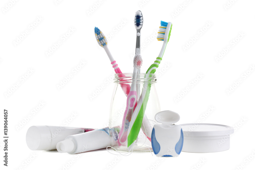 Three toothbrush