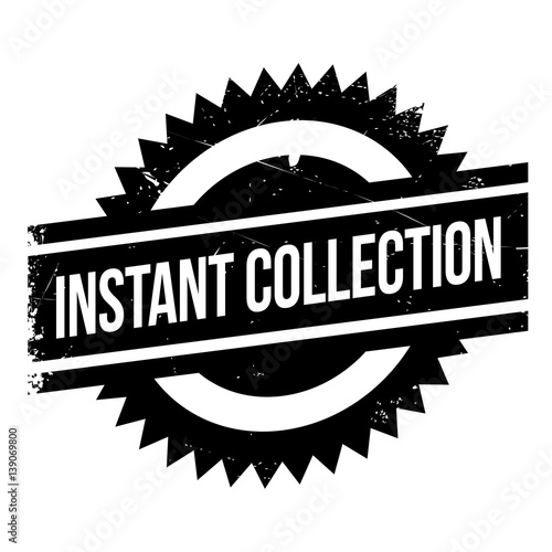 Instant Collection rubber stamp. Grunge design with dust scratches. Effects can be easily removed for a clean, crisp look. Color is easily changed.