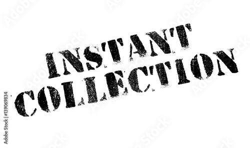 Instant Collection rubber stamp. Grunge design with dust scratches. Effects can be easily removed for a clean, crisp look. Color is easily changed.