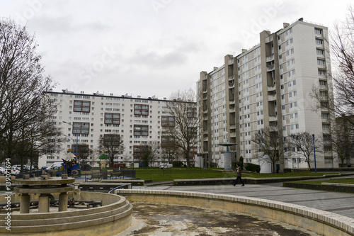 Batiments, Quartier des navigateurs, Choisy le Roi, Orly, 94, Val de Marne