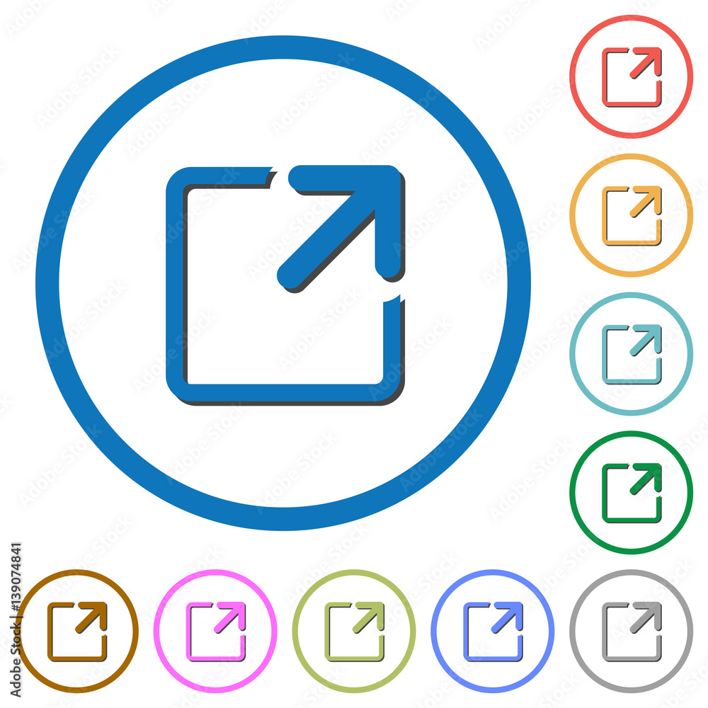 Maximize window icons with shadows and outlines Maximize window icons with shadows and outlines