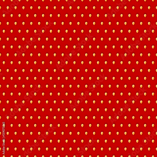 Seamless strawberry pattern.