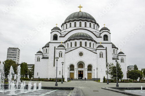 Beograd, Church of the Holy Sava in the Vracar city part, Serbia