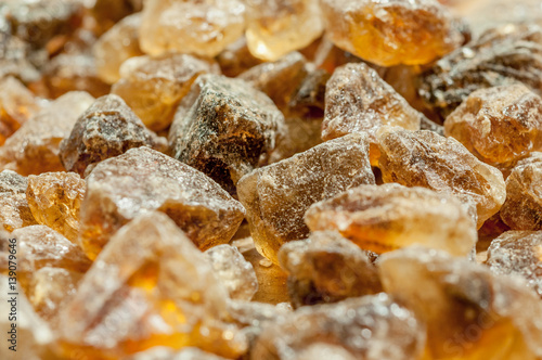 Amber Sugar Crystals