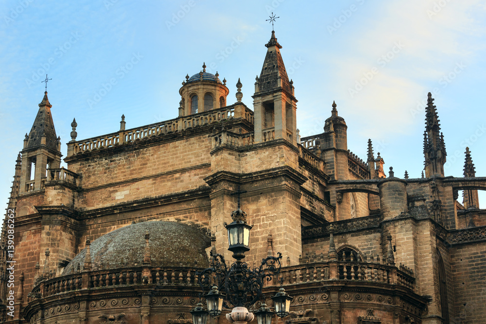 Fototapeta premium Seville Cathedral, Spain.
