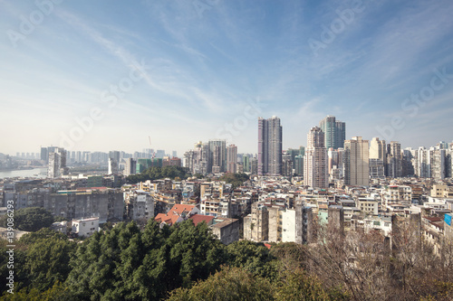 Cityscape of macao china