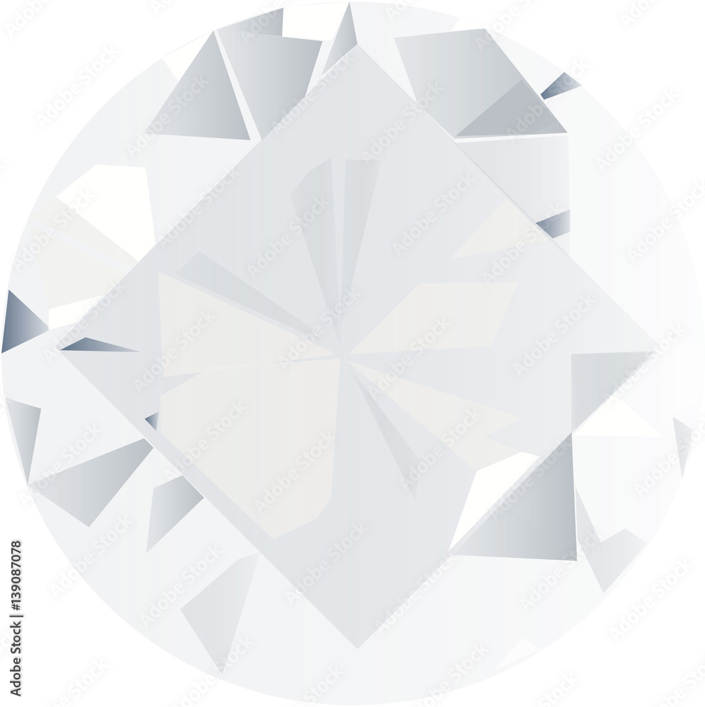 Obraz premium Diamond vector