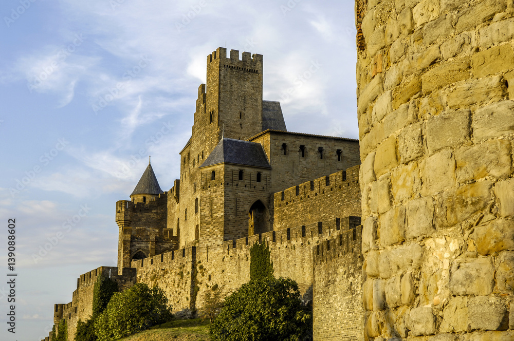 Carcassonne, medievial fortress, France, Languedoc Roussillon