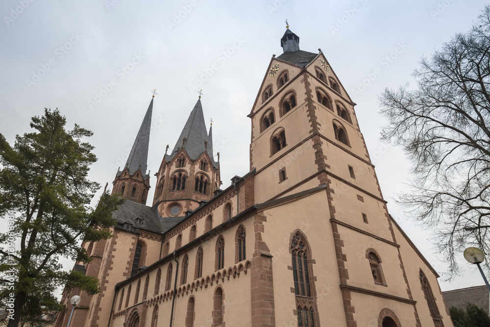 Fototapeta premium marien church gelnhausen germany