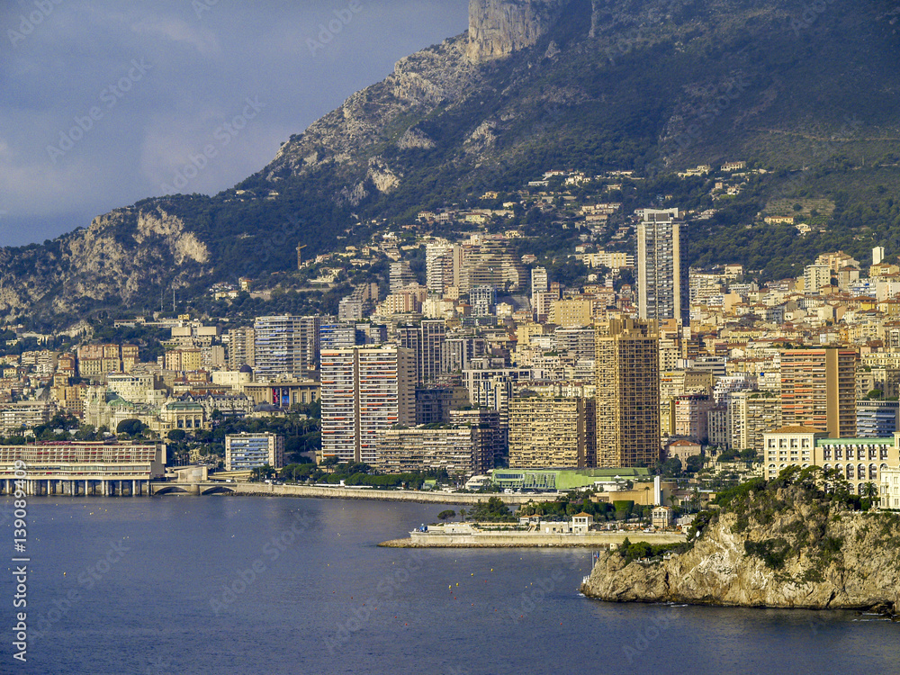 Monaco, city view