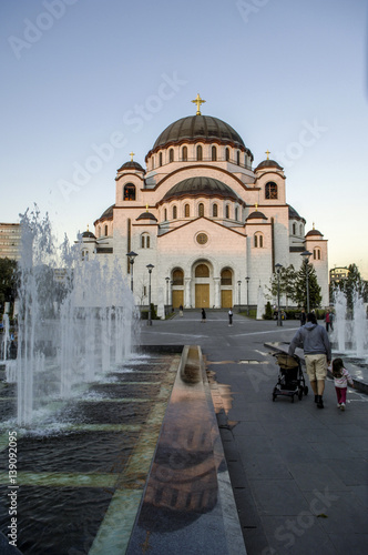 Beograd, Church of the Holy Sava in the Vracar city part, Serbia © visualpower