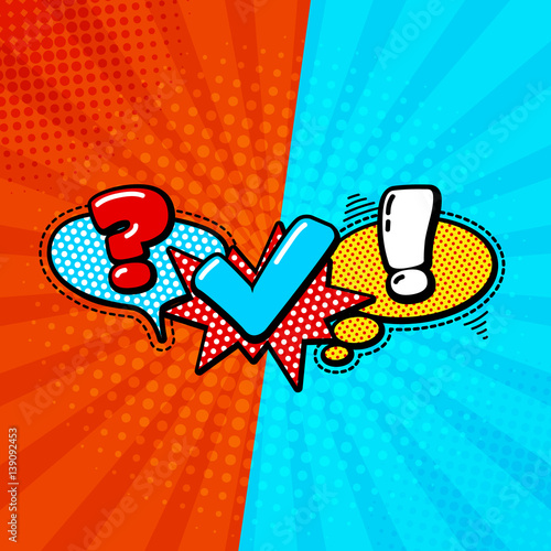 Vector Quiz Isolated Logo. Questionnaire Icon Sign
