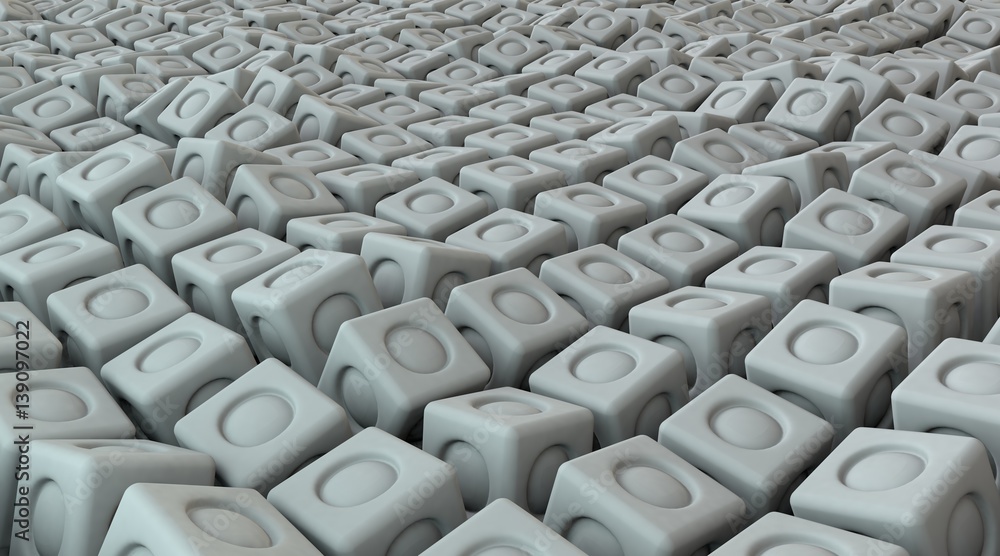 Obraz premium Abstract 3d background visualization