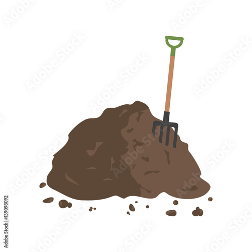 Pile of Ground with Hayfork