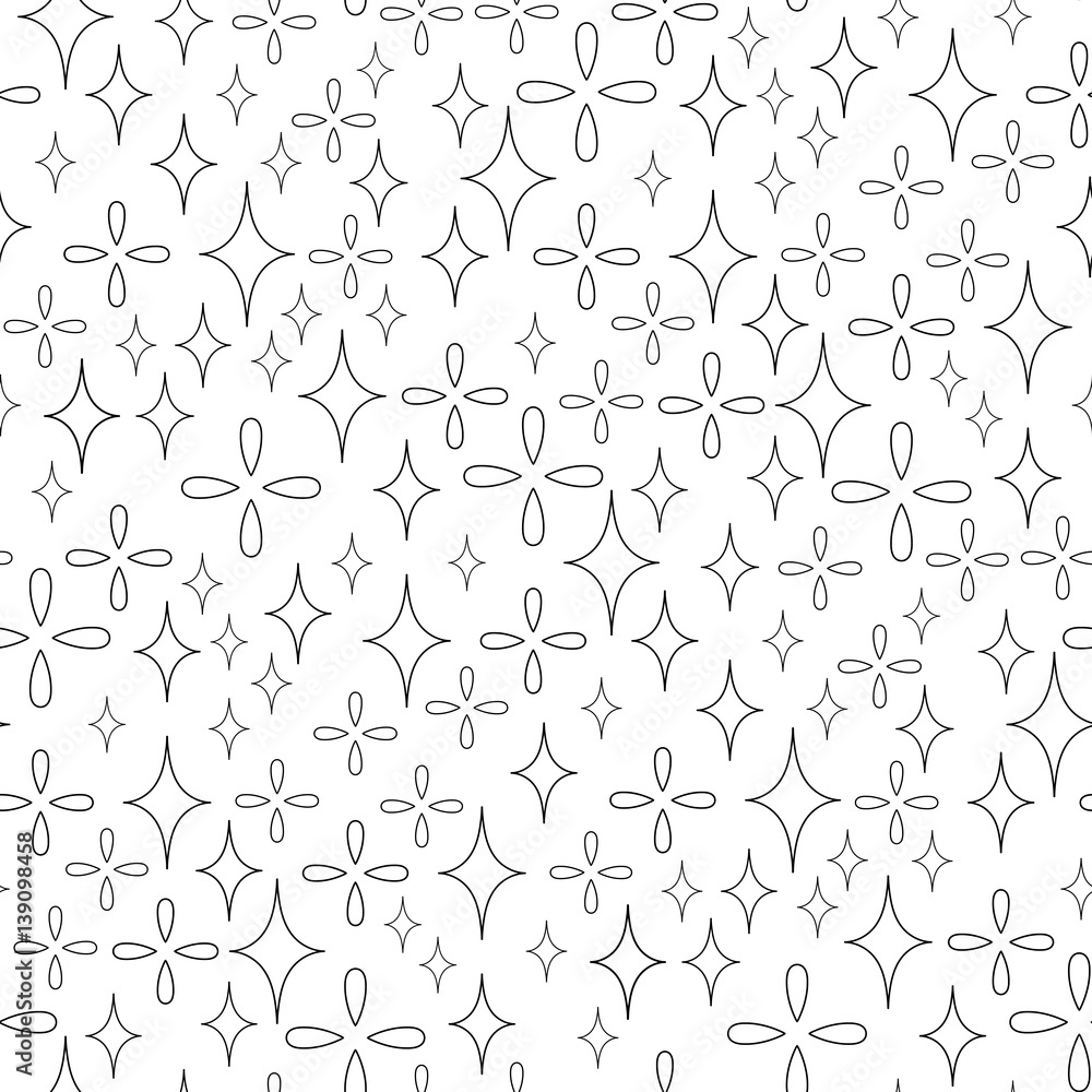 Abstract graphic pattern