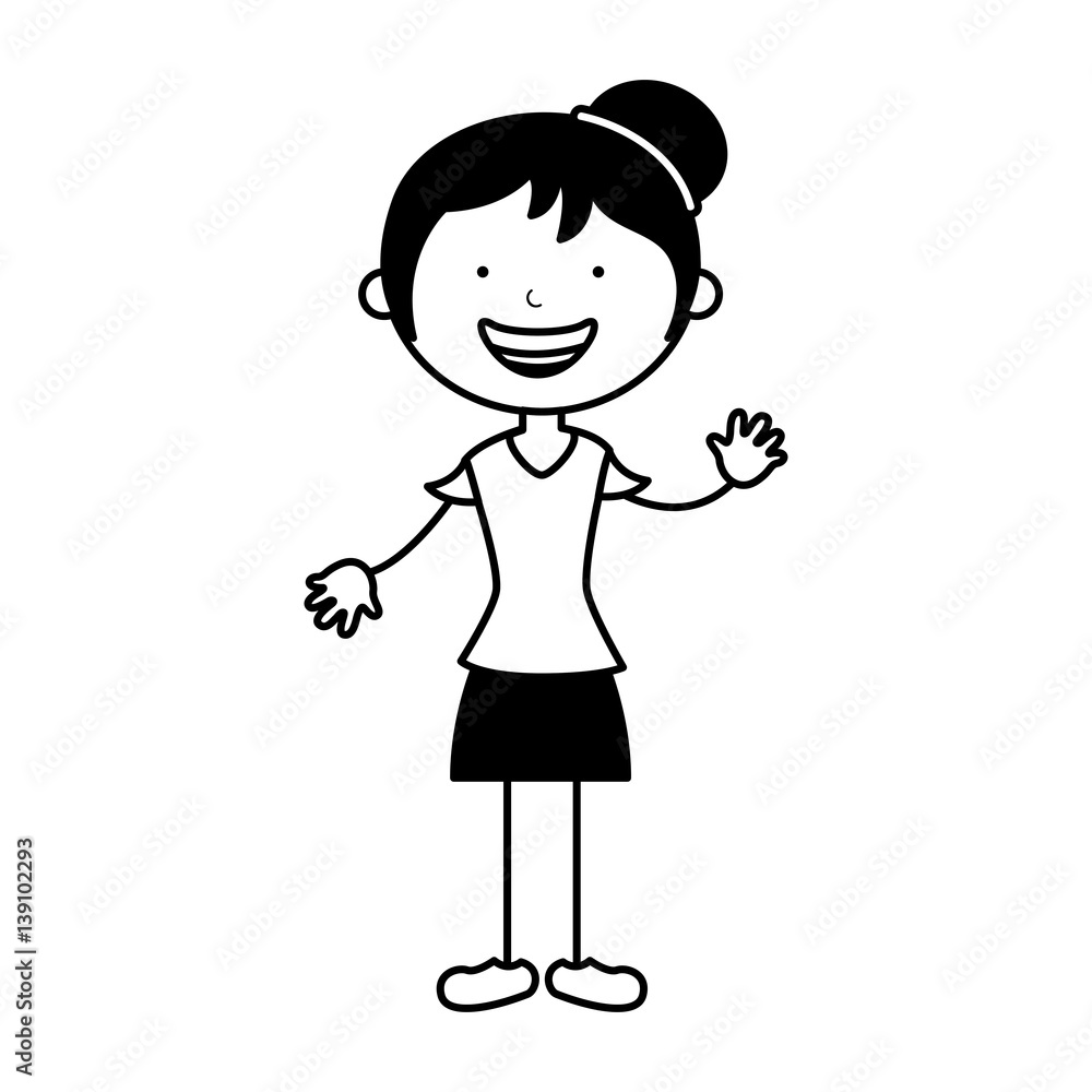 cute mother character icon vector illustration design cute mother character icon vector illustration design