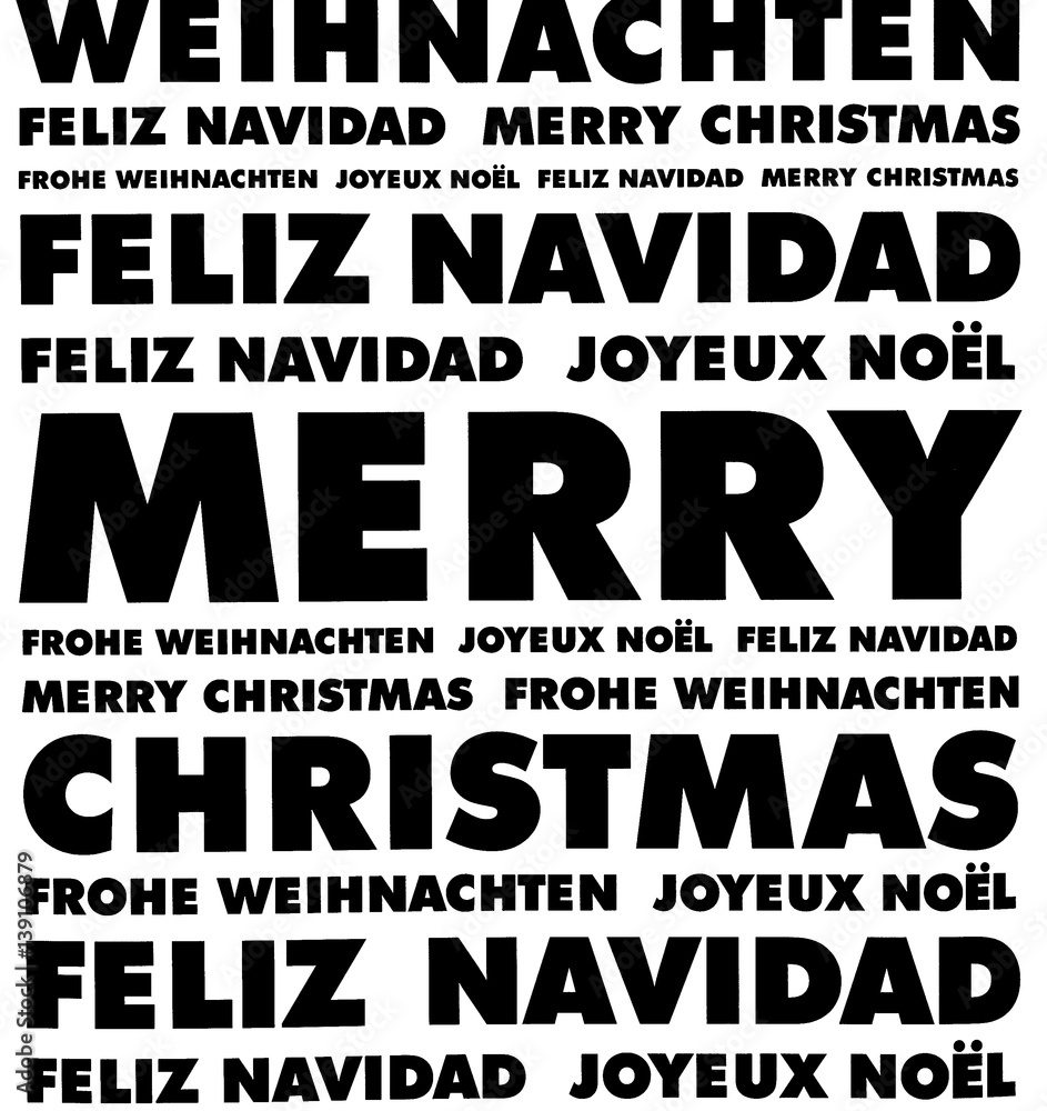 Frohe Weihnachten mehrsprachig Frohe Weihnachten mehrsprachig
