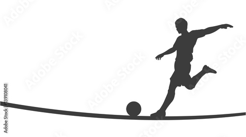 Fußballer | Silhouette