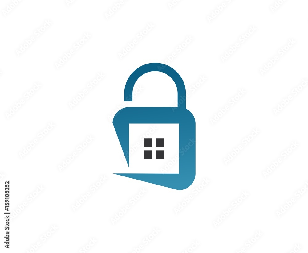 Padlock logo Padlock logo