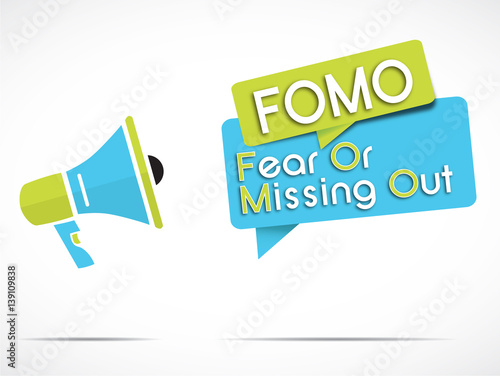 megaphone : FOMO photo