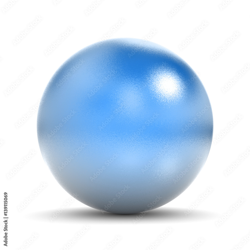 Blue Metallic Sphere Blue Metallic Sphere