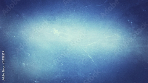 Fine Arts Background - abstract blue grunge background