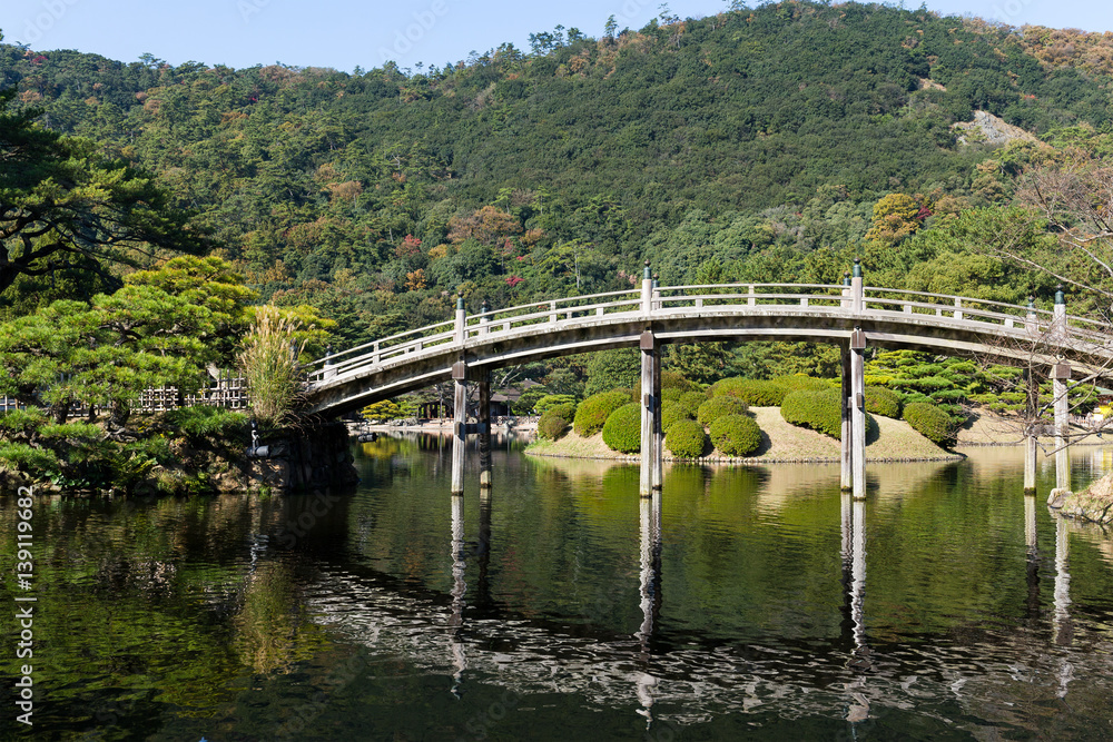 Fototapeta premium Traditional Kokoen Garden in Himeji