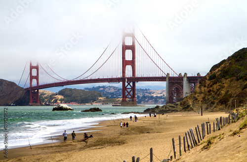 Golden Gate Bridge from Baker Beach