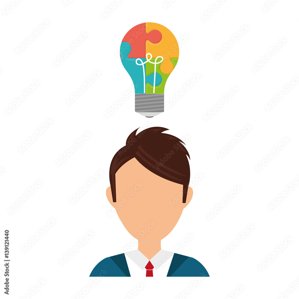 Businessman executive profile icon vector illustration graphic design Businessman executive profile icon vector illustration graphic design