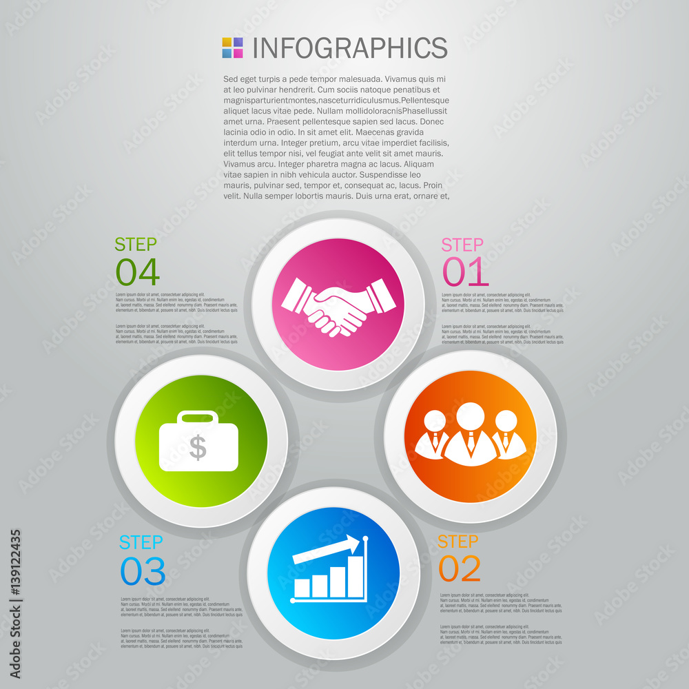 Business Infographics Design template
Business Infographics Design template