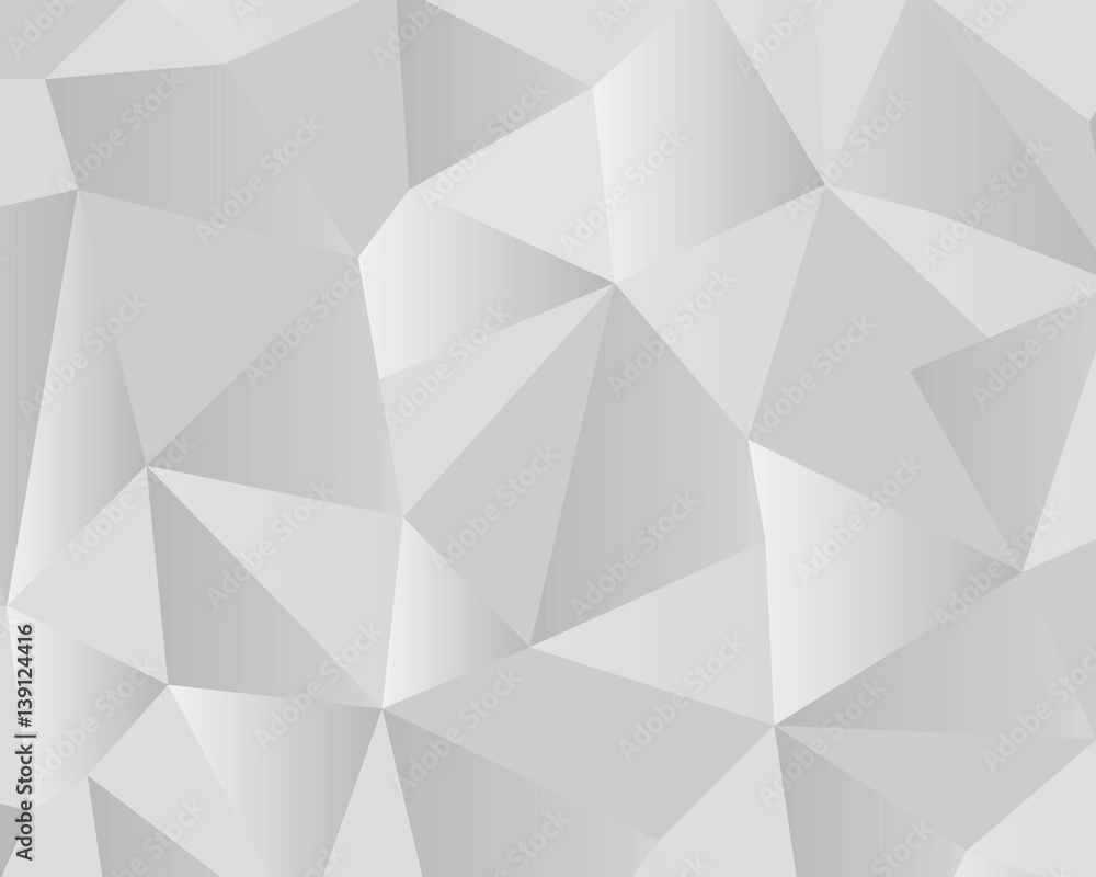 Polygon fractal geometric grey background. Polygon fractal geometric grey background.