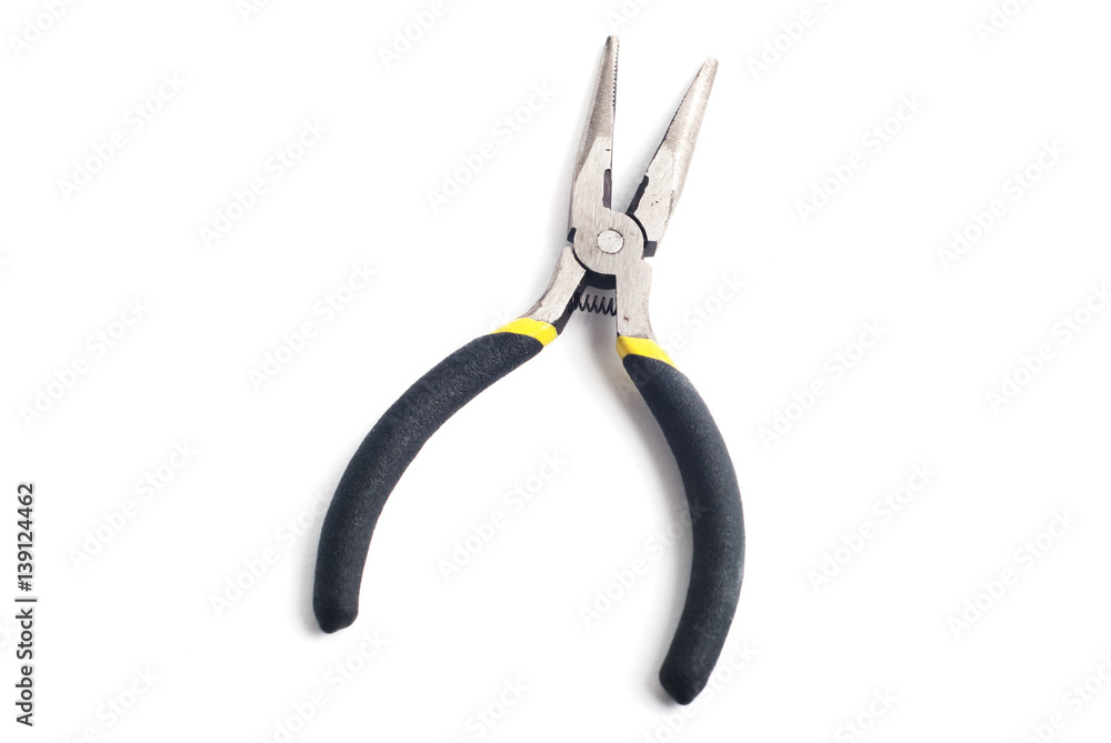 small pliers with black handles small pliers with black handles