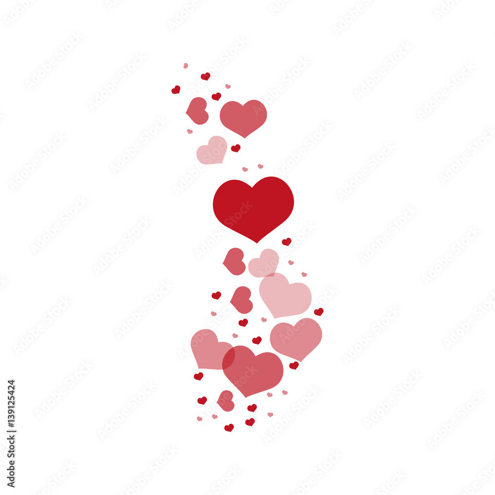 Love and romanticism icon vector illustration graphic design