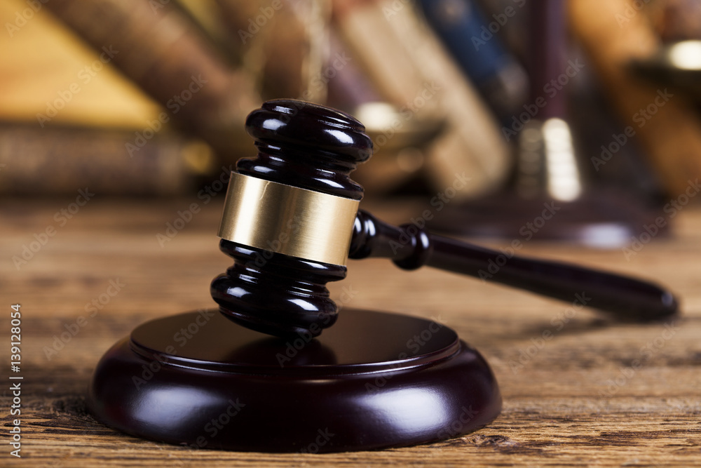 Court gavel,Law theme, mallet of judge Court gavel,Law theme, mallet of judge