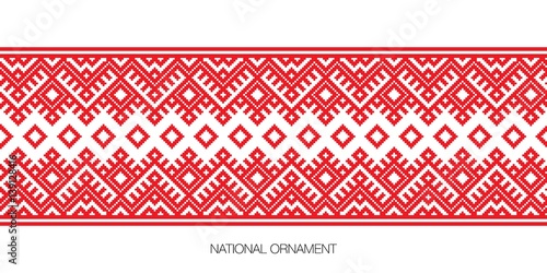 national ornament background