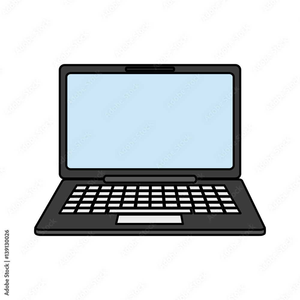 laptop computer icon image vector illustration design laptop computer icon image vector illustration design