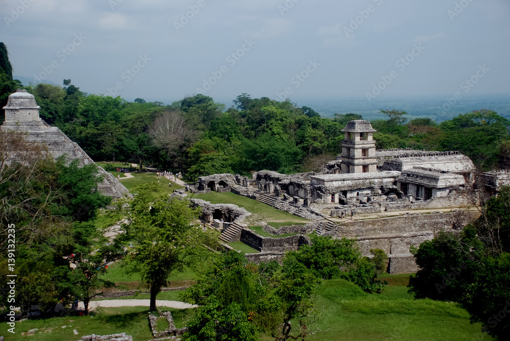 Landscape in Palenque