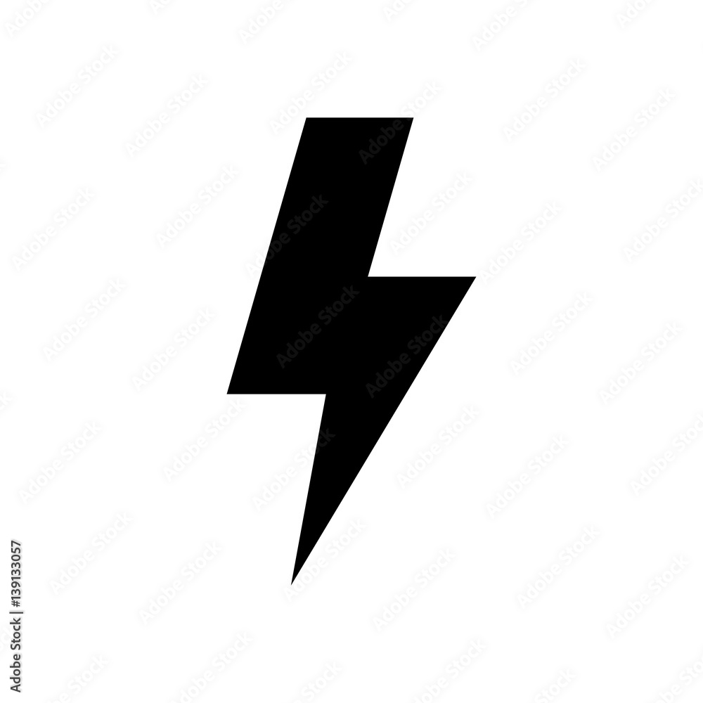 Ray electricity symbol icon vector illustration graphic design Ray electricity symbol icon vector illustration graphic design